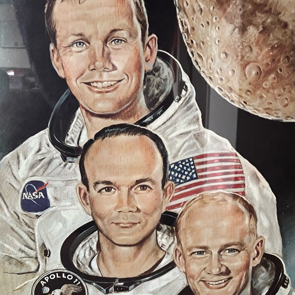 Apollo 11 Artist Print 1969 - Picture 3 of 3
